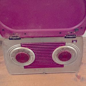 Vintage 1948 Motorola Radio Model 5A7A Rare Authentic